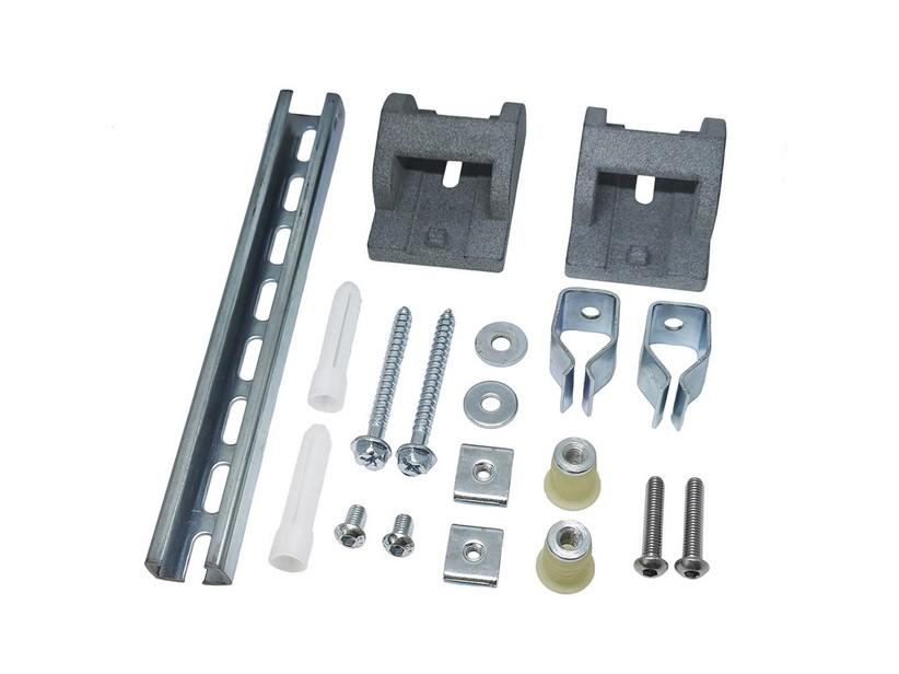 Kit de fixation invisible wc/bidet à poser adossé au mur Flo | IperCeramica