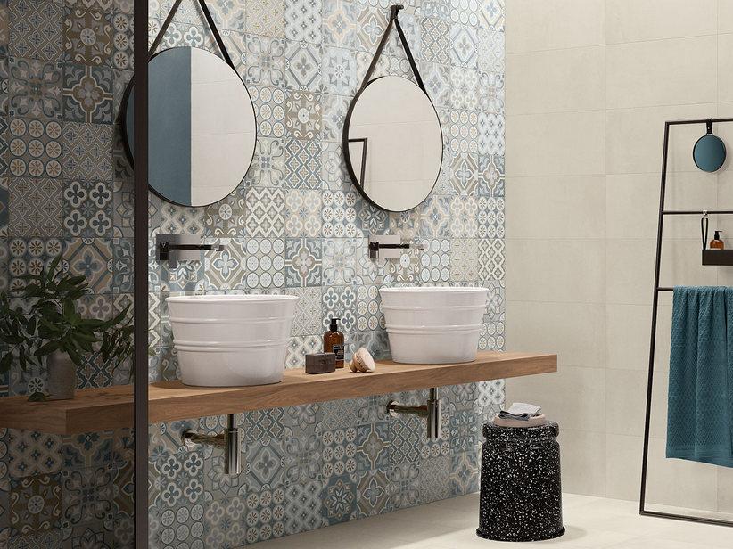 Carrelage mural Glamour 20x20 effet patchwork | IperCeramica