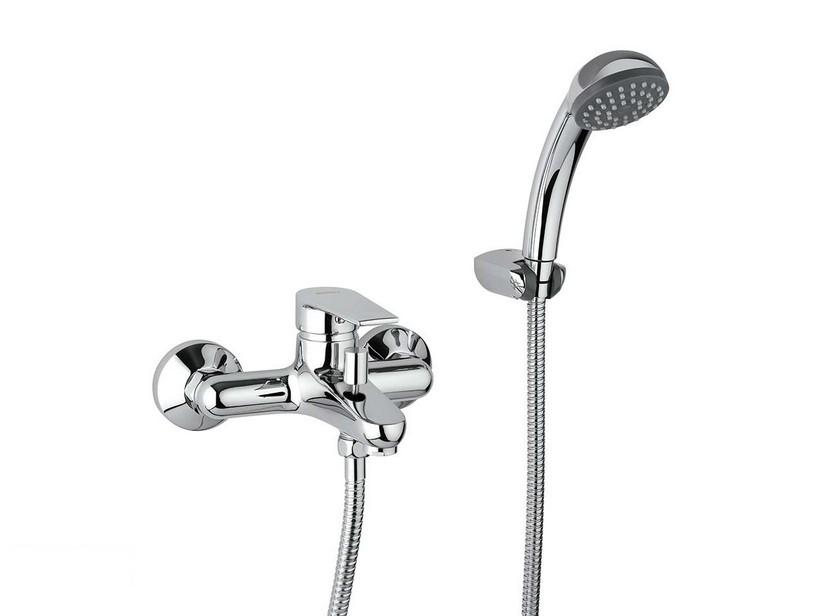 Mitigeur Ensemble baignoire Mamoli Logos équipé chrome | IperCeramica