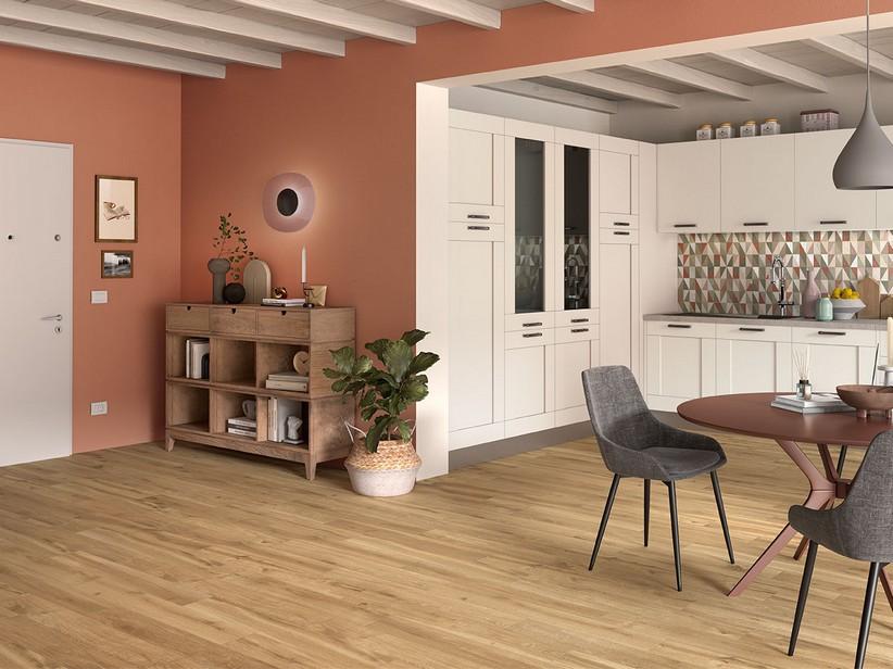 Carrelage Lake Natural 2ème choix 15,2x99,4 grès cérame effet chêne doré | IperCeramica