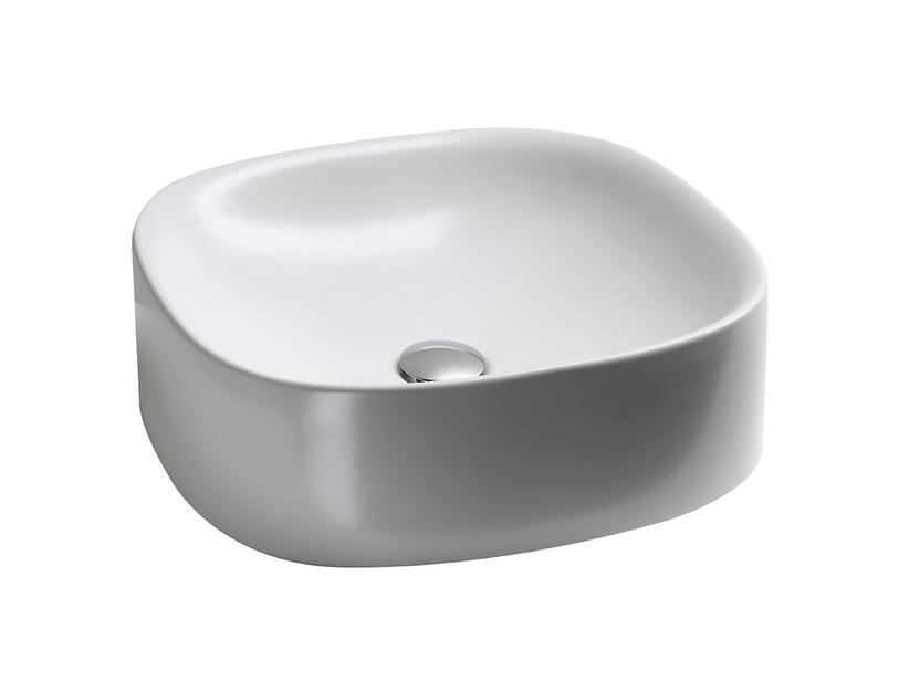 Vasque à poser Wild 45 cm blanche mate | IperCeramica
