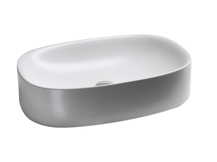Vasque à poser Wild 60 cm blanche mate | IperCeramica