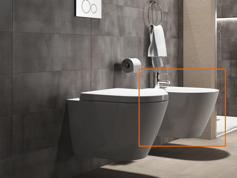 Bidet suspendu Londra blanc brillant | IperCeramica