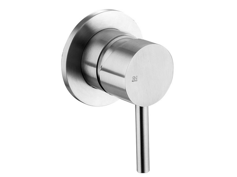 Mitigeur monocommande douche encastré Luxy Inox 316 métal brossé | IperCeramica