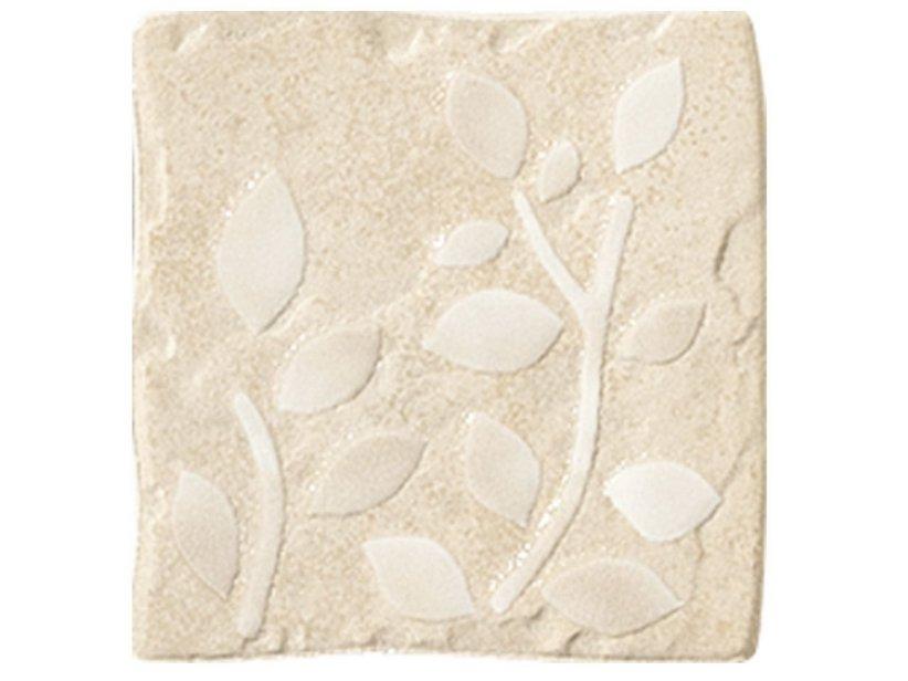 Insert Zanzibar 2 blanc 10x10 | IperCeramica