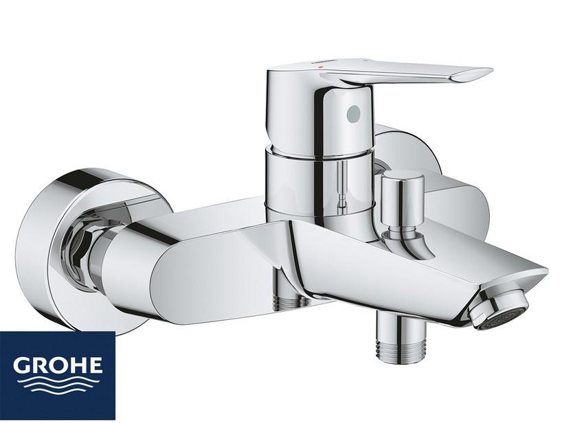 Mitigeur de baignoire mural Grohe® Start 2021 monocommande chrome | IperCeramica
