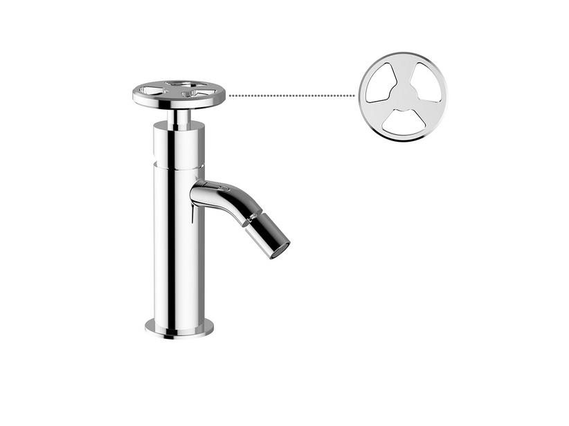 Mitigeur monocommande pour bidet York chrome | IperCeramica