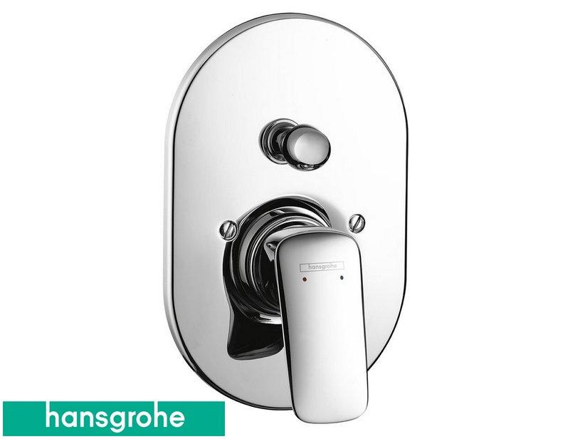 Mitigeur monocommande de douche à encastrer avec inverseur 2 voies Hansgrohe® Mycube chrome | IperCeramica