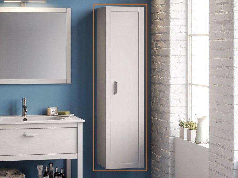 Colonne de salle de bains Newport 35x30 cm h145 blanc frêne | IperCeramica