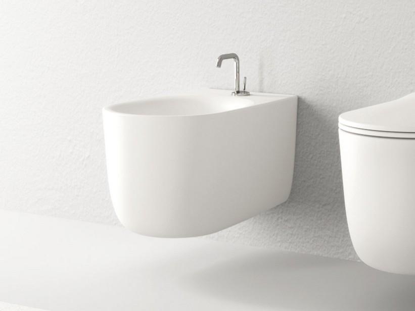 Bidet suspendu Nolita blanc mat | IperCeramica