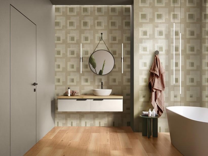 Papier Peint Géométrique - Optic | IperCeramica