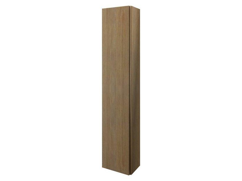 Colonne de salle de bains bh Placard de 3 compartiments avec porte 100x20 chêne | IperCeramica