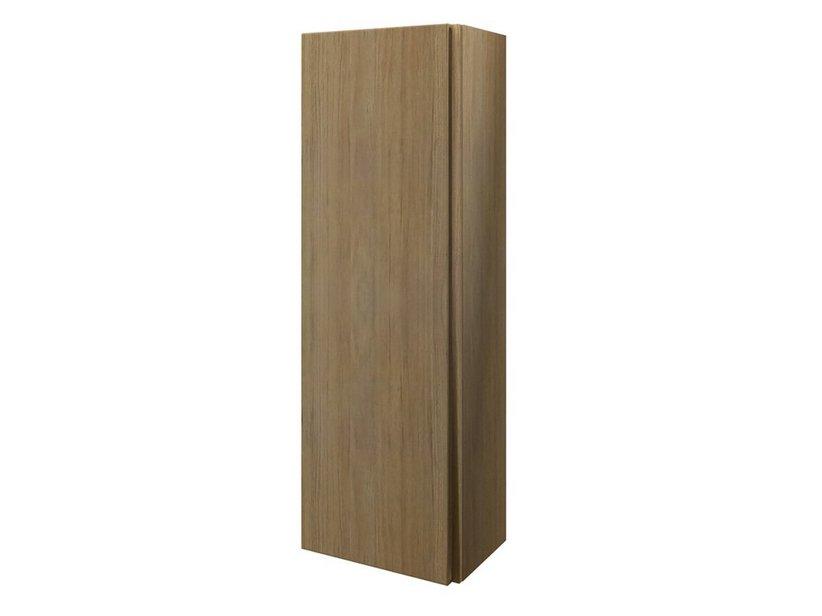 Placard de salle de bains bh 2 compartiments avec porte 60x20 chêne tabac | IperCeramica