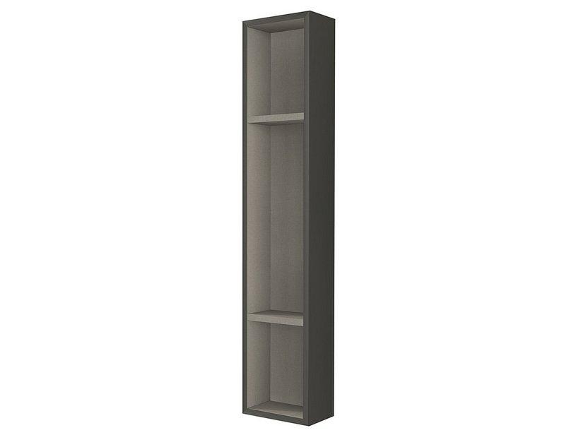 Placard de salle de bains bh 3 compartiments ouvert 100x20 gris taupe | IperCeramica