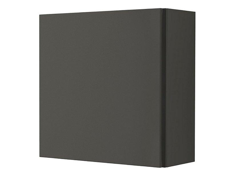 Placard de salle de bains bh cube avec porte 40x40 gris taupe mat | IperCeramica