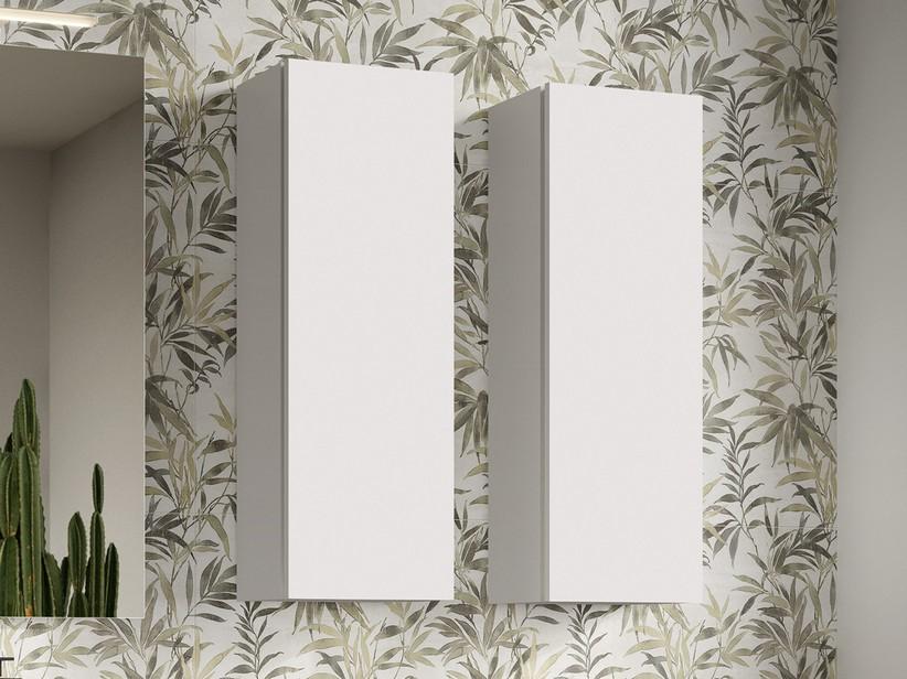 Colonne murale TOUCH cm. L28xP25xH84 Blanc mat | IperCeramica