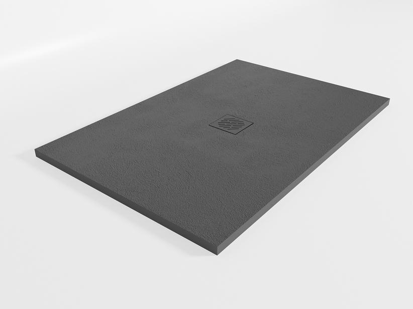 Receveur de douche Cosmos 70x110 résine anthracite | IperCeramica