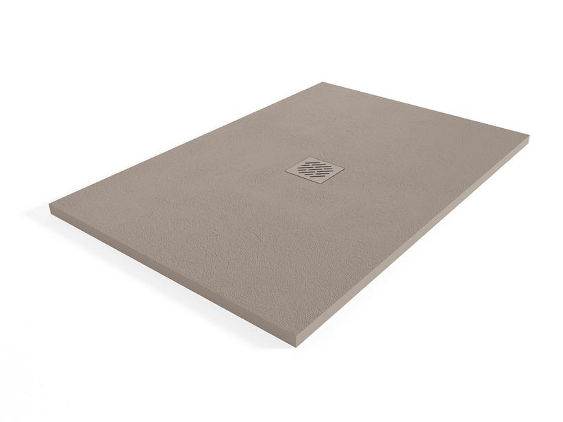 Receveur de douche Cosmos 80x90 résine taupe | IperCeramica