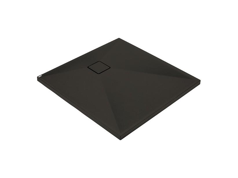 Receveur de douche Correo 90x90 cm résine-granit noir | IperCeramica