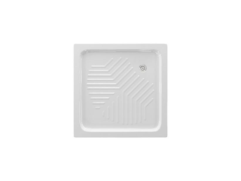 Receveur de douche Dai 70x70 H10 cm céramique blanche | IperCeramica