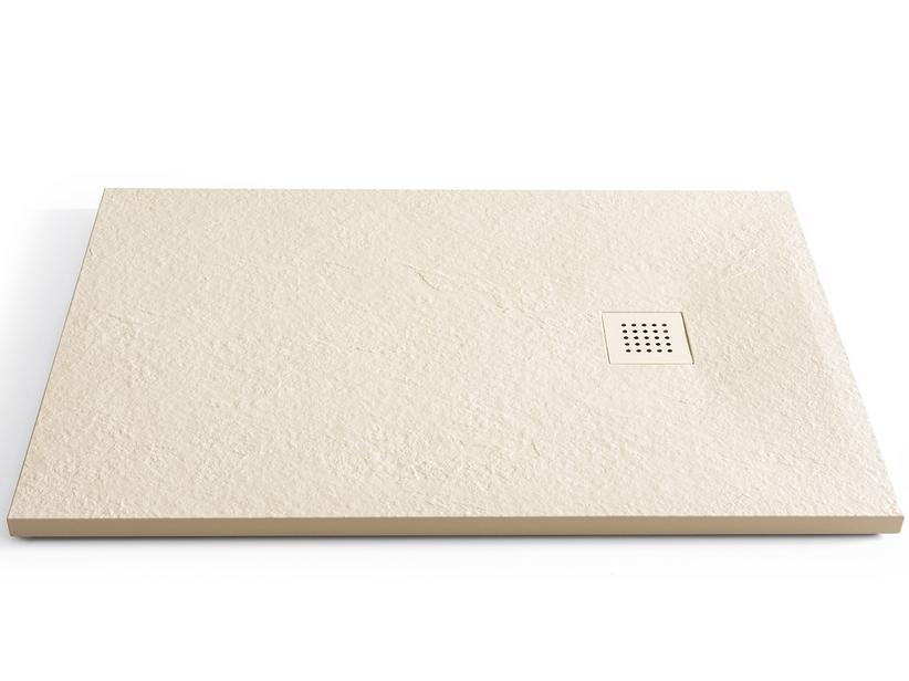 Receveur de douche Pietra 80x100 H3 céramique beige | IperCeramica