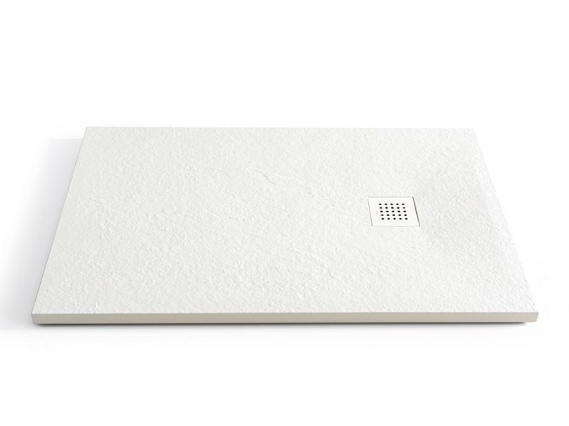 Receveur de douche Pietra 80x100 H3 céramique blanc | IperCeramica