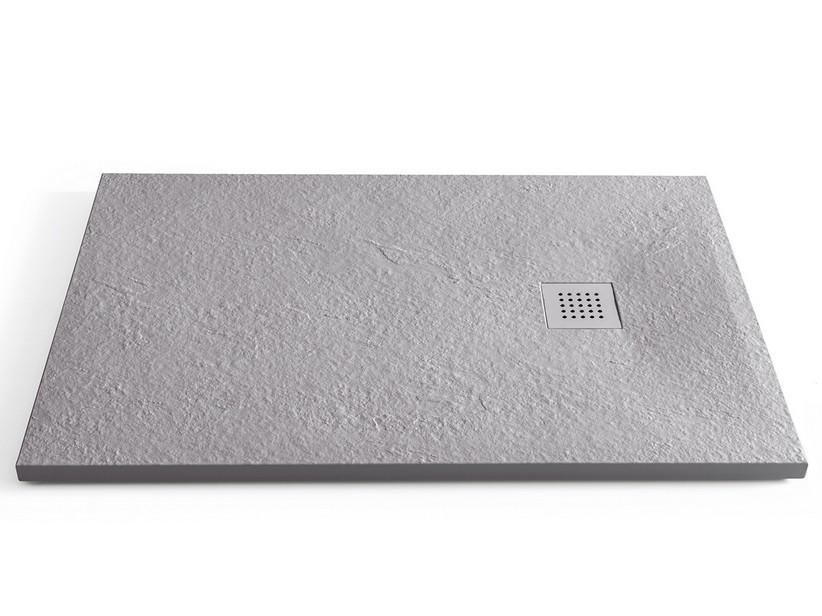 Receveur de douche Pietra 80x100 H3 céramique gris | IperCeramica