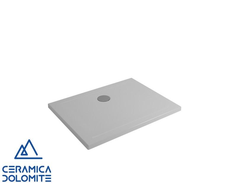 Receveur de douche Squash 90x70 cm céramique blanc | IperCeramica