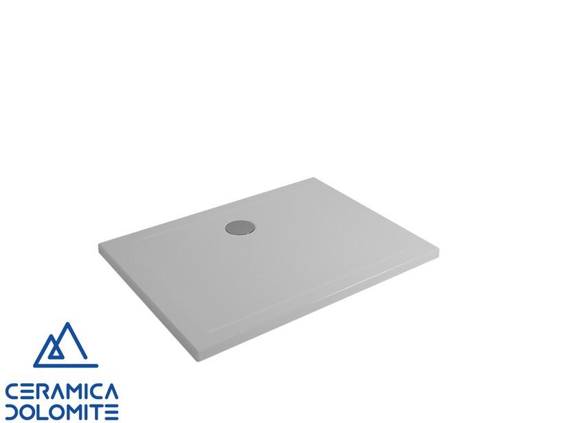 Receveur de douche Squash 100x75 cm céramique blanc | IperCeramica