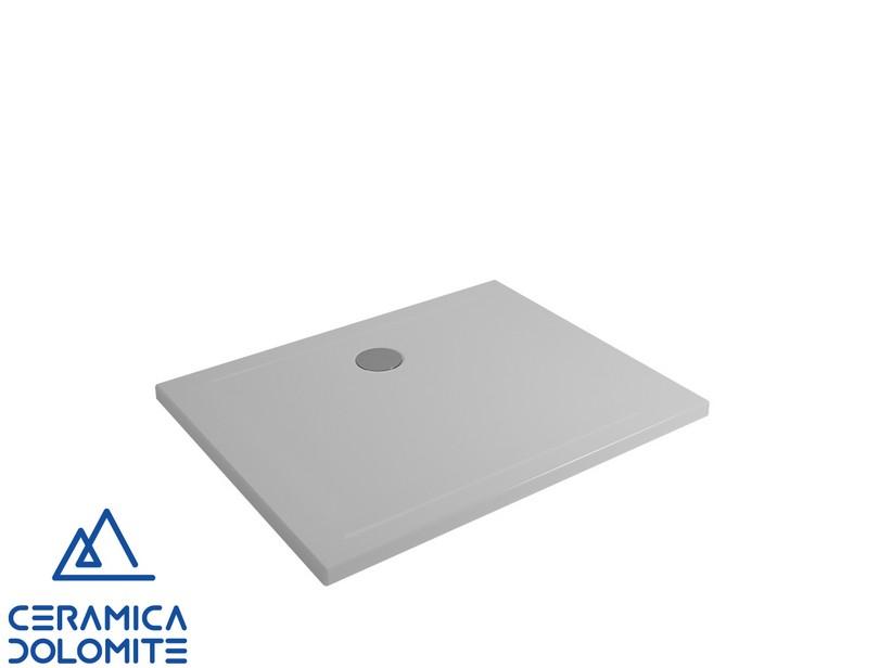 Receveur de douche Squash 100x80 cm céramique blanc | IperCeramica