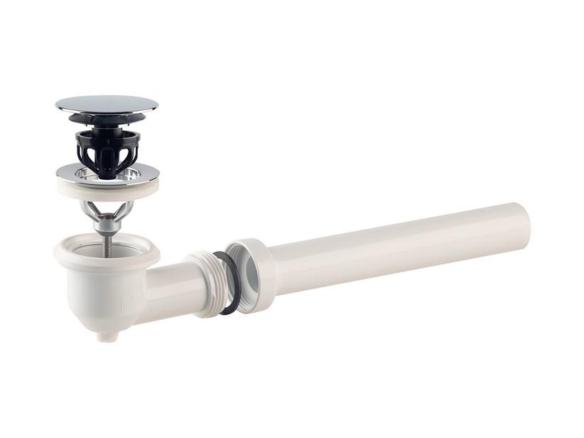 Bonde Nano click clack h40 mm avec et sans trop plein chrome | IperCeramica