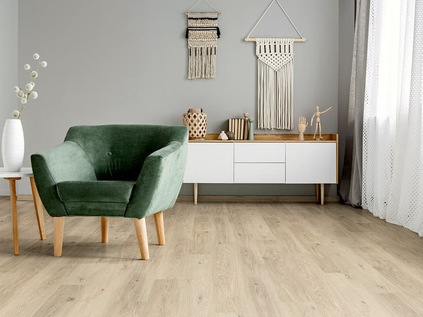 Sol stratifié Pistachio Oak effet chêne AC3 | IperCeramica