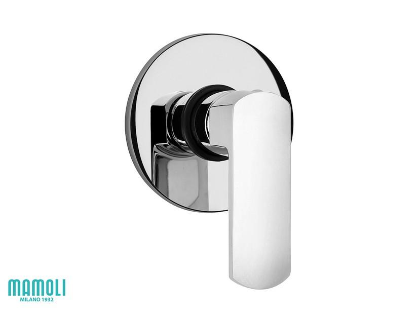 Plaque pour mitigeur monocommande douche encastré Martina chrome | IperCeramica