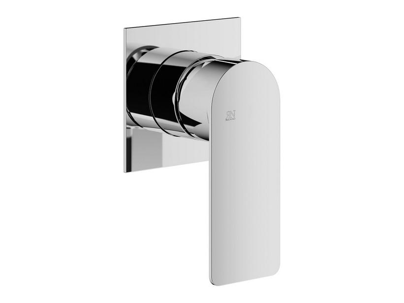 Plaque pour mitigeur monocommande douche encastré Gea chrome | IperCeramica