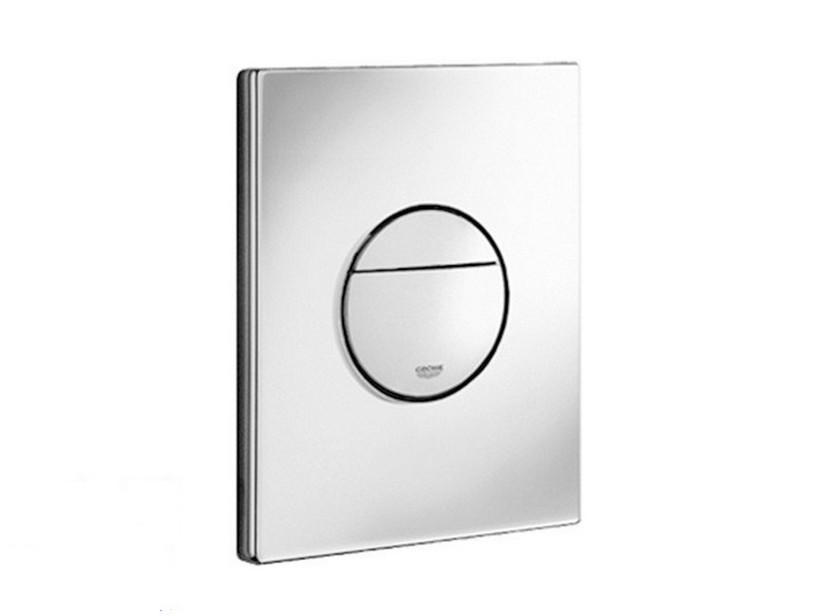 Plaque de commande WC Grohe Sail 2 touches chrome | IperCeramica