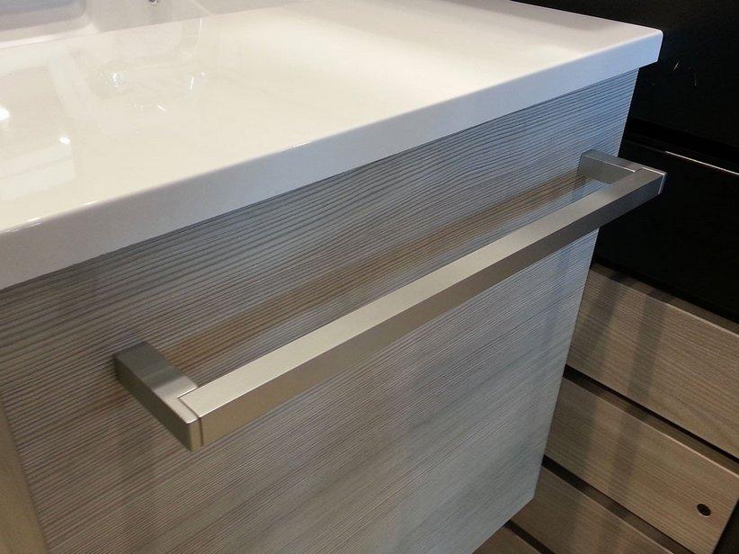 Porte-serviettes à fixer Proteo 36 cm satiné | IperCeramica