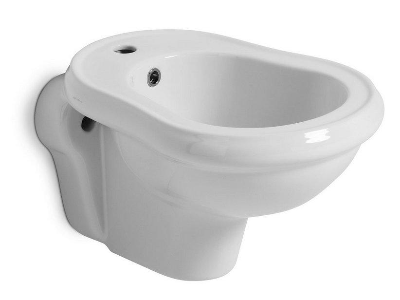 Bidet suspendu Retro monotrou 52x38 cm blanc brillant | IperCeramica