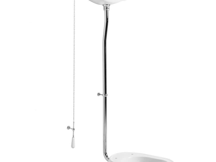 Tube externe pour réservoir rétro 3 pièces laiton chromé | IperCeramica