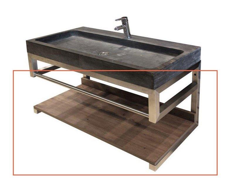 Etagère sous lavabo Purestone 100x45 Sherwood | IperCeramica