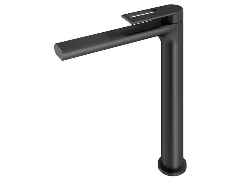 Mitigeur de lavabo haut Trend sans bonde noir mat | IperCeramica