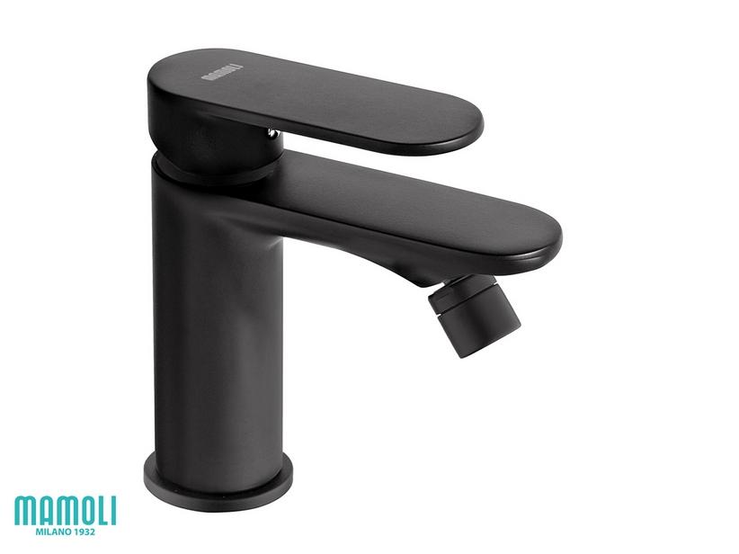 Mitigeur monocommande bidet Sadler avec bonde noir mat | IperCeramica
