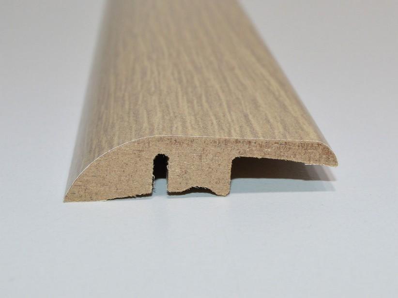 Profilé barre de seuil dénivelé chêne écru longueur 2,4 m | IperCeramica