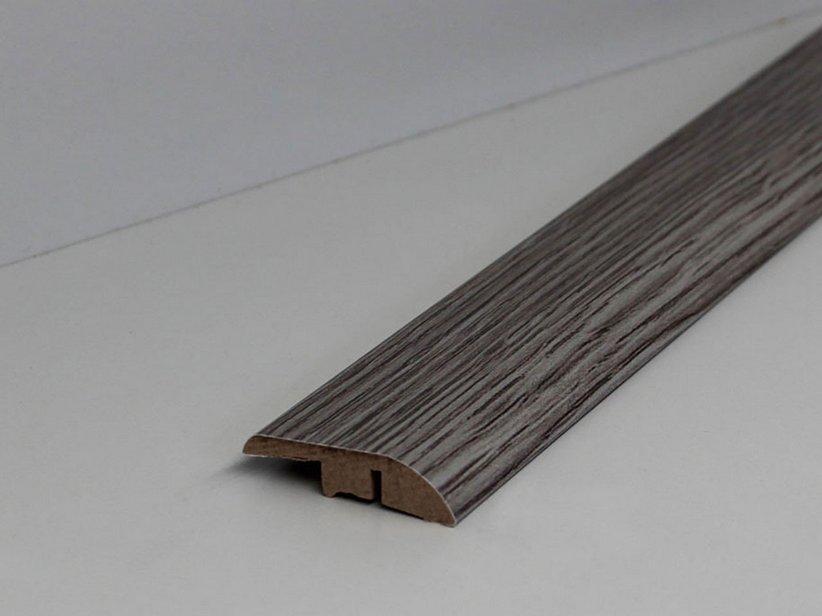 Profilé barre de seuil dénivelé chêne gris MDF longueur 2,4m | IperCeramica