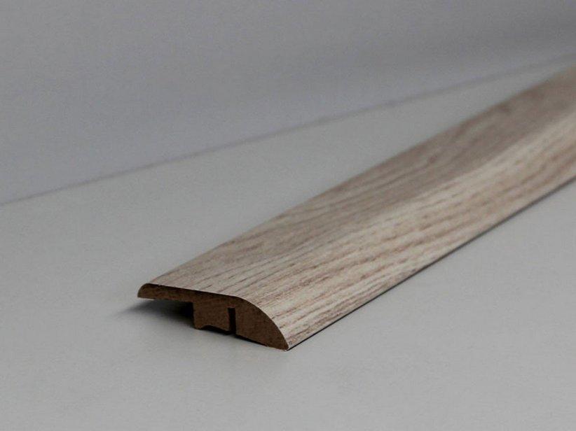 Profilé barre de seuil dénivelé chêne blanchi MDF longueur 2,4m | IperCeramica