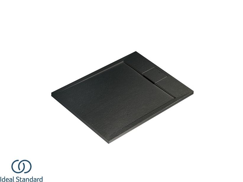 Receveur de douche Ideal Standard® ULTRAFLAT-S i.LIFE rectangulaire 100x70 cm résine noir | IperCeramica