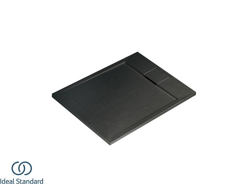 Receveur de douche Ideal Standard® ULTRAFLAT-S i.LIFE rectangulaire 100x90 cm résine noir | IperCeramica