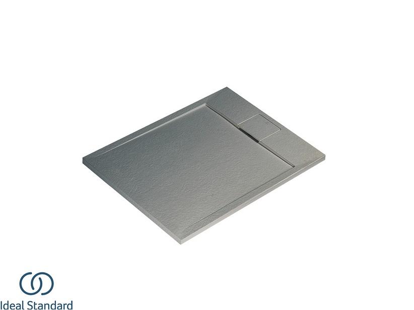 Receveur de douche Ideal Standard® ULTRAFLAT-S i.LIFE rectangulaire 120x70 cm résine gris | IperCeramica