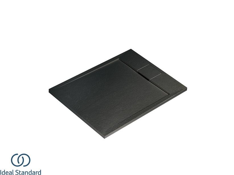 Receveur de douche Ideal Standard® ULTRAFLAT-S i.LIFE rectangulaire 120x90 cm résine noir | IperCeramica