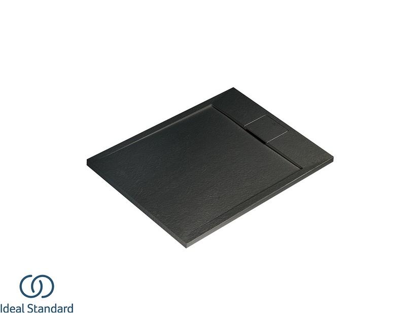 Receveur de douche Ideal Standard® ULTRAFLAT-S i.LIFE rectangulaire 120x100 cm résine noir | IperCeramica