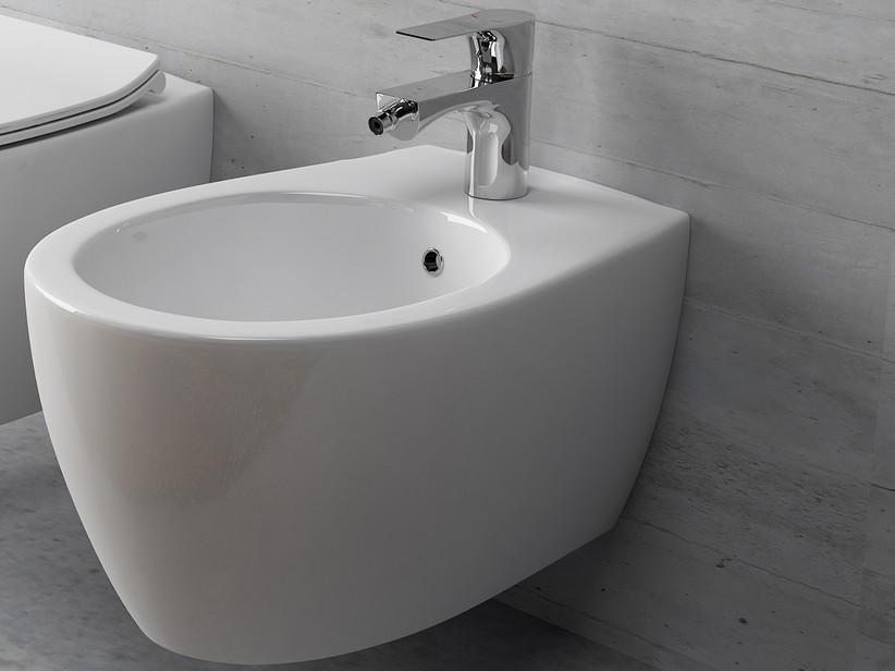 Bidet suspendu Sentimenti Neo blanc brillant 52,5x36 cm | IperCeramica